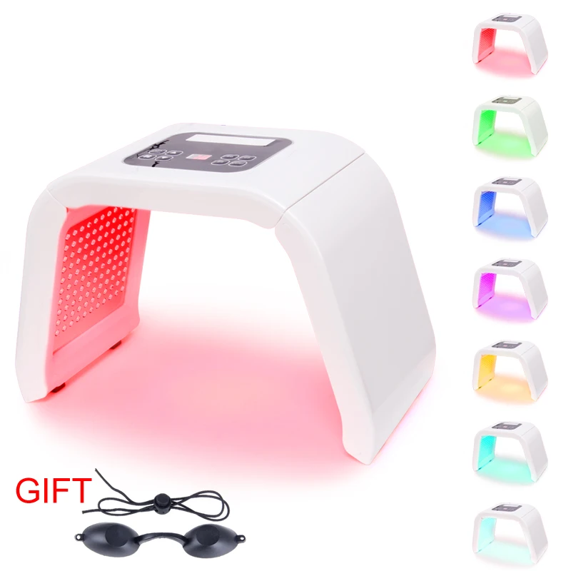 

7 Color LED Mask Beauty Electric Face Mask Photon Anti Aging Machine PDT Therapy Skin Rejuvenation Acne Remover Anti Wrinkle SPA