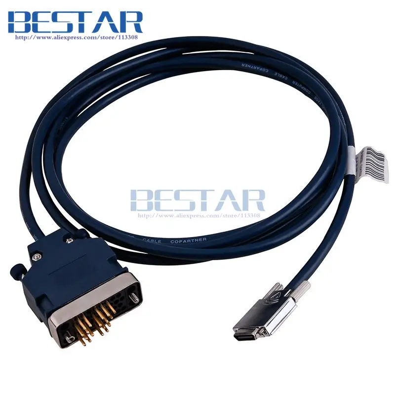 

(50pieces/lot ) V35MT/V28M CAB-V35DTE (DB28) Cable For HuaWei H3C SIC-2SA RT-FIC-4SAE-V2-H3 SIC-1SAE Cables 3m 10ft ,By DHL