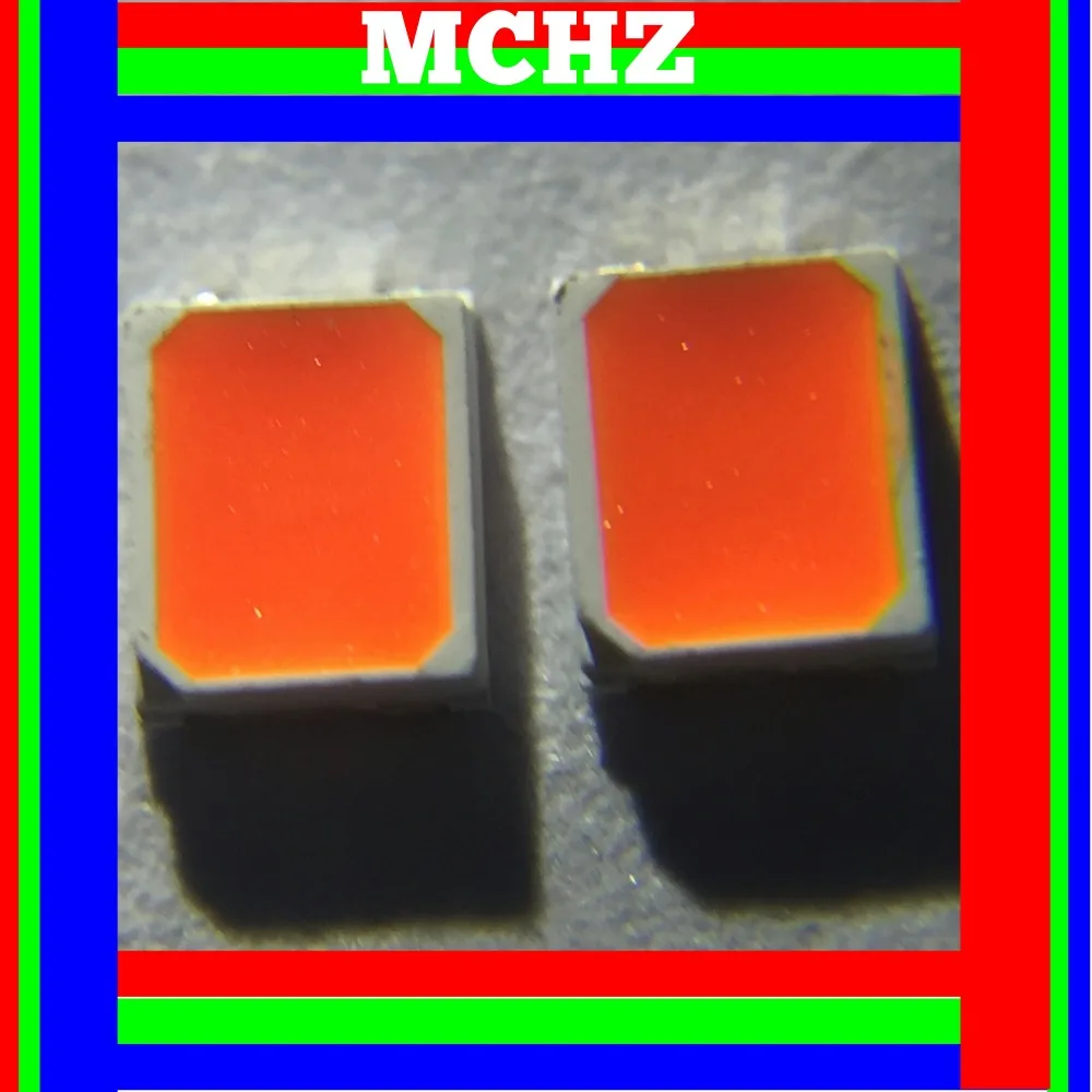 1000 шт./лот SMD Светодиодная лампа 2835 хайлайтер 0 2 Вт 3 в 6 красный светоизлучающий
