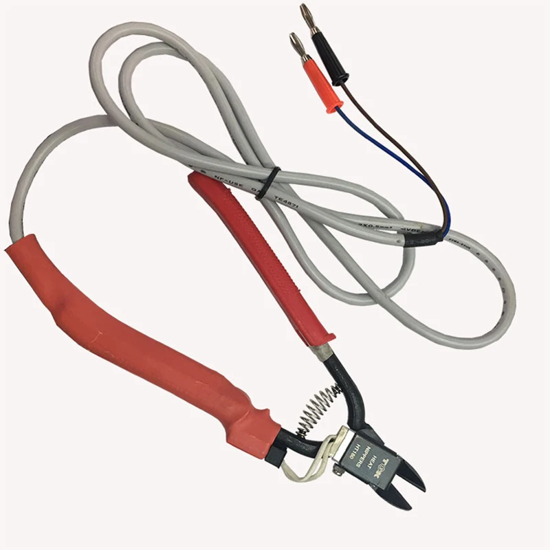 Tesoura de Calor Elétrico Nipper Calor Cortador Lateral Alicate Diagonal Corte Ht180 y 24 v - Image 2