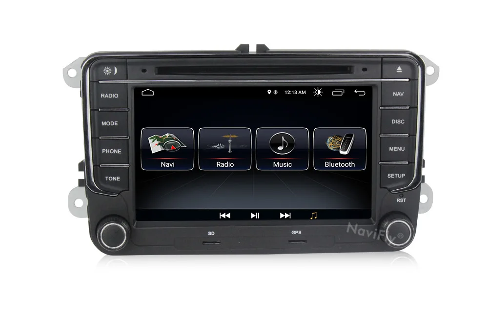 Top Wholesale!Navifly android8.1 Car multimedia Player Navigation GPS DVD for VW/Volkswagen/Passat/POLO/GOLF/Skoda/Seat 15