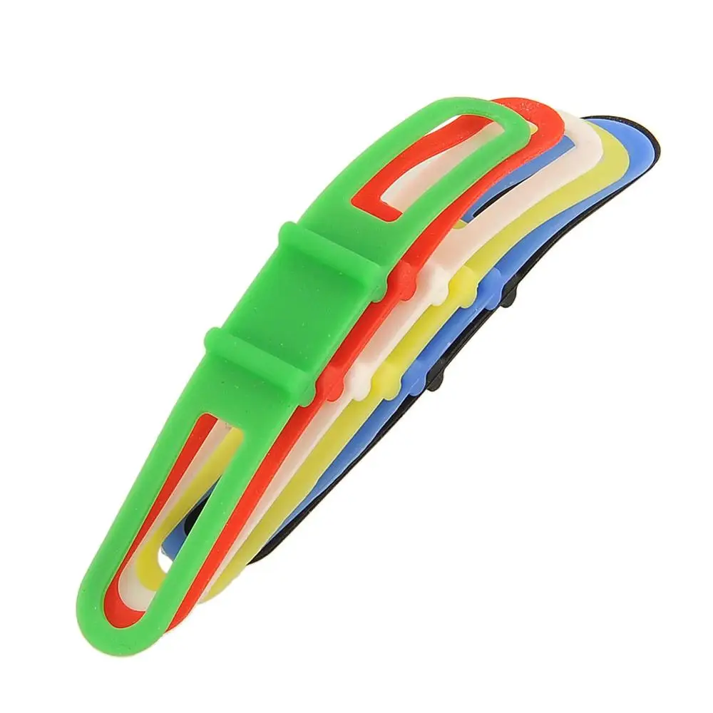 Perfect 4 Pieces Silicon Strap Mountain Road Bike Torch Phone Flashlight Bands Elastic Bandage Bicycle Light Mount Holder Free Shipping 1