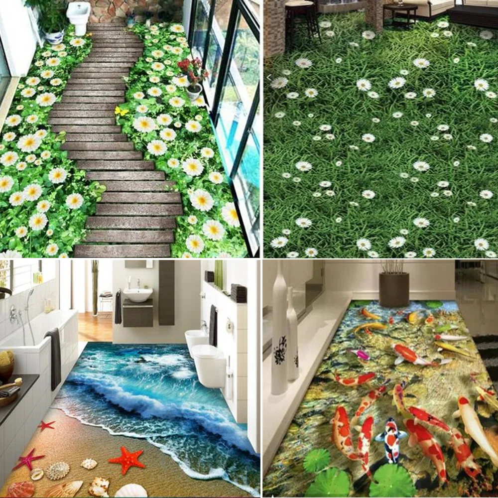 Creative Rural style carpet 3D Print Flower Hallway Carpets for Living Room Bedroom Area Rugs Kitchen Anti-Slip Floor Mat/Carpet