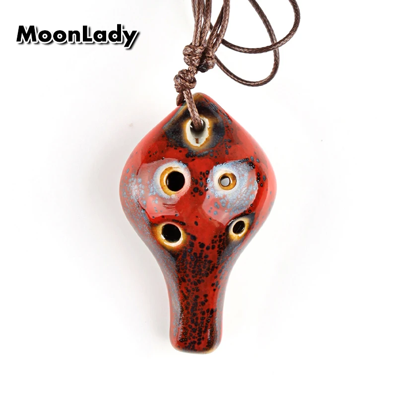 Специальный красочный 6 отверстий Ocarina Новый Alto C в специальном стиле Подходит для