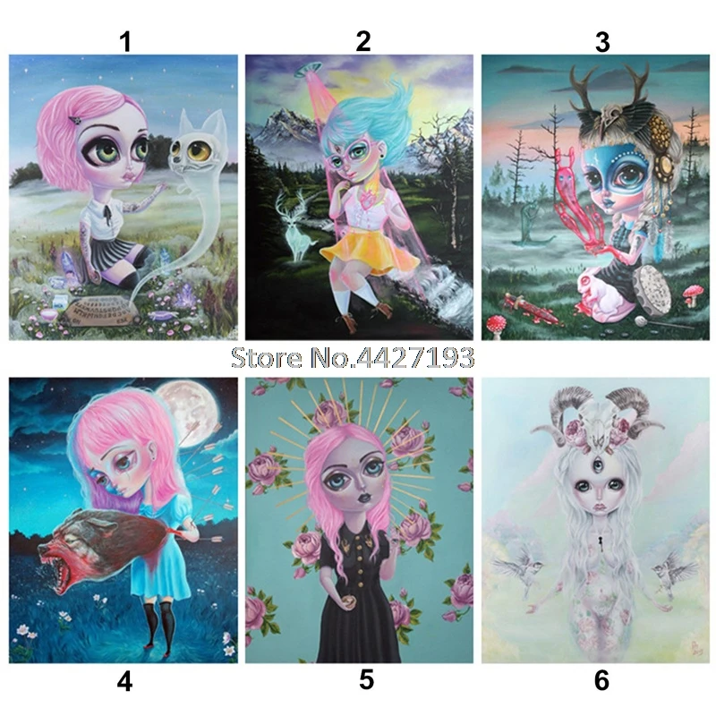 

Diy 5d Diamond Painting Cartoon Girls Diamond Mosaic Picture Stitch Embroidery Pattern Embroidery Handmade Children Gift