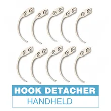 10 шт. ключ мини Lockpick безопасности тег приспособление для удаления защитной бирки супермаркет одежда деташер EAS система крюк ключ тег инструмент для удаления