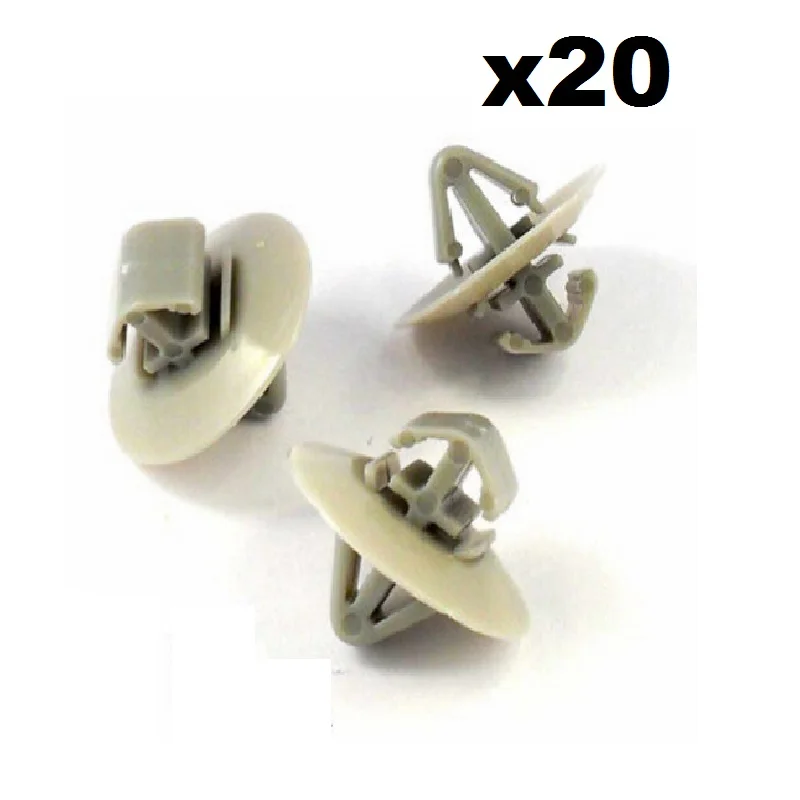 20X Pinze Per Renault Trafic Traffico Side Moulding/Bassa Protezione Portiera