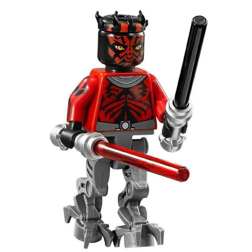 Singlesale Звездные войны Дарт Моул Mafex со световым мечом Механические ноги 75022 minifig