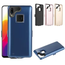 Повербанк Для Oppo R15 Батарея Зарядное устройство чехол для Vivo X21 6000 мАч Мощность Bank Дело внешнего резервного Батарея зарядки чехол стильная крышка