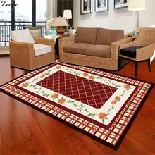 Zeegle европейские коврики и ковры для дома, гостиной, противоскользящие диванные настольные ковры моющиеся коврики на пол для спальни гардеробный ковер