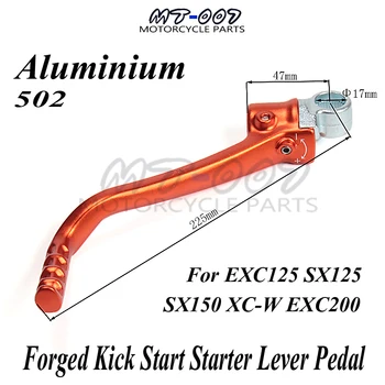 

New Forged Kick Start Starter Lever Pedal Arm For EXC125 SX125 SX150 XC-W EXC200 Motocross Dirt Bike Off Road Motorcycle