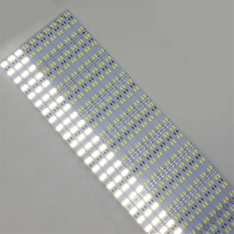 SZYOUMY двухрядный 100 см 144 светодиодный 5730 SMD не водонепроницаемый жесткий шкаф бар