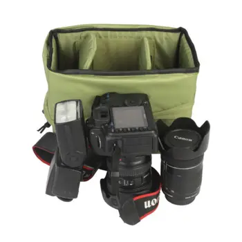 

Large Camera Bag Insert Carry Case Partition For DSLR SLR Canon Nikon Sony Lens 3D24