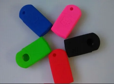 

Freeshipping NEW Silicone Cover Holder Shell fit for 3 5 6 Flip Remote Key Case 2BTN Support Mix color order