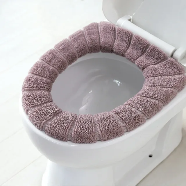 Ferrule design 360 degree Comfortable Velvet Coral Toilet Seat Cover ... Ferrule design 360 degree Comfortable Velvet Coral Toilet Seat Cover ...