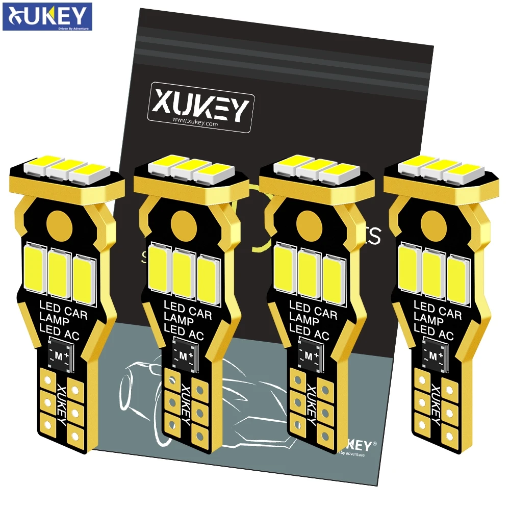 

Xukey W16W T15 921 912 955 LED Wedge Bulbs CAN-bus Car Backup Reverse Lights Tail Reversing Lamp 5730-9SMD 9W 12V Xenon White