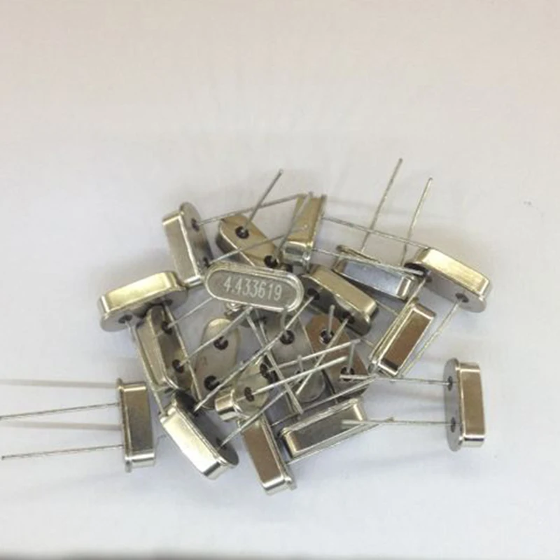 

30pcs/LOT 4.433619MHZ 4.433MHZ 4.433M HC-49S Quartz crystal resonator crystal 2018