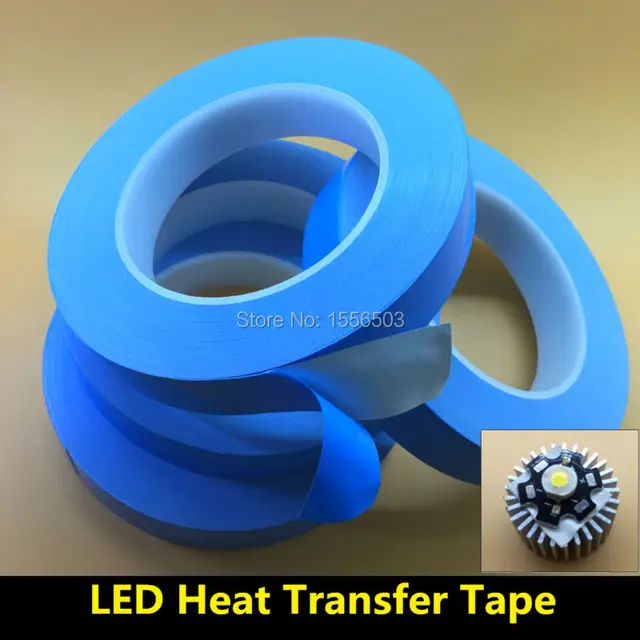 Best Offers 10mm 20mm Transfer Tape Double Sided Heat Thermal Conduct Adhesive Tape for LED Module Chip PCB Heatsink CPU instead 8805 RTV Best Offers 10mm 20mm Transfer Tape Double Sided Heat Thermal Conduct Adhesive Tape for LED Module Chip PCB Heatsink CPU instead 8805 RTV