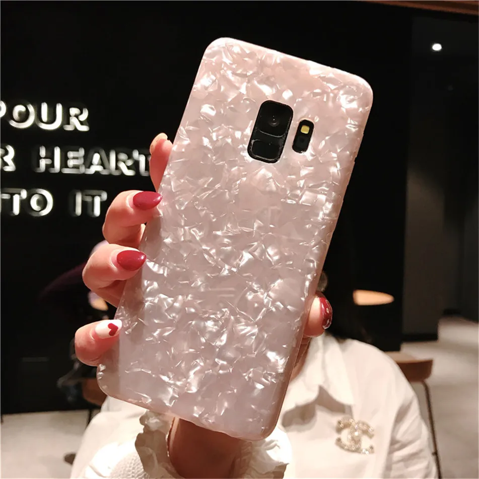 USLION блестящий чехол с рисунком для samsung Galaxy S9 S8 Plus IMD TPU силиконовый чехол для телефона Smausng S9 Plus Мягкий чехол