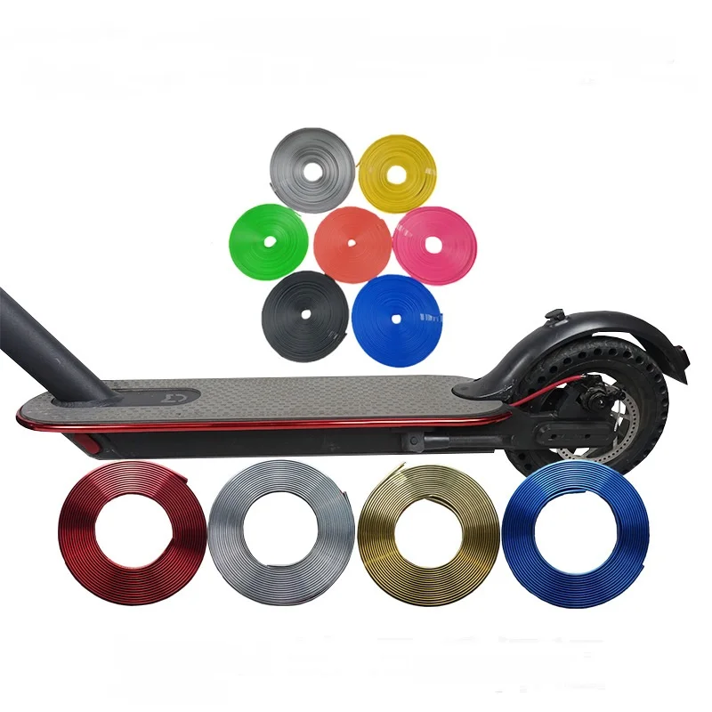 الوفير واقية سكوتر الجسم شرائط ل Xiaomi Mijia M365 الكهربائية لوح التزلج سيارة سكوتر الزخرفية شرائط أجزاء