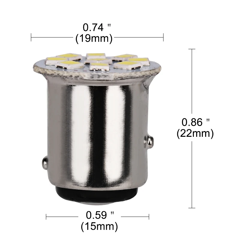 Автомобильный S25 1157 1156 Led Bay15d Ba15s Bau15s DRL 12 В белый s25 лампочка указателя поворота