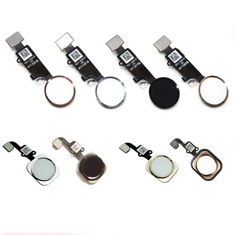 

For iphone 6/6s/6plus/6splus/7/8/8plus Home button with flex cable touch ID sensor for iphone Original replacement parts