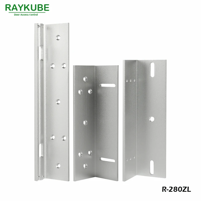 RAYKUBE Z/L кронштейн для 280 кг Электрический магнитный замок установить высокопрочный алюминиевый сплав R-280ZL