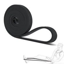 Alta calidad pull up bandas de goma bandas de potencia de bucle crossfit resistencia latex expander yoga bandas de asist 2080*4.5*21mm negro