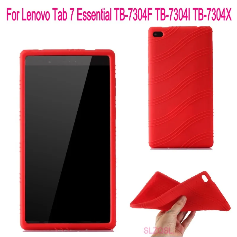Мягкий Силиконовый ТПУ чехол для lenovo Tab 7 эфирные TB 7304F 7304I 7304x защитный планшета