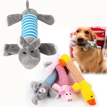 

ANSINPARK Dog Pet Chew Toys Soft Dolls Bite Squeak Toys For Dog Accessories Fleece Durability Vocalization Zabawki g999
