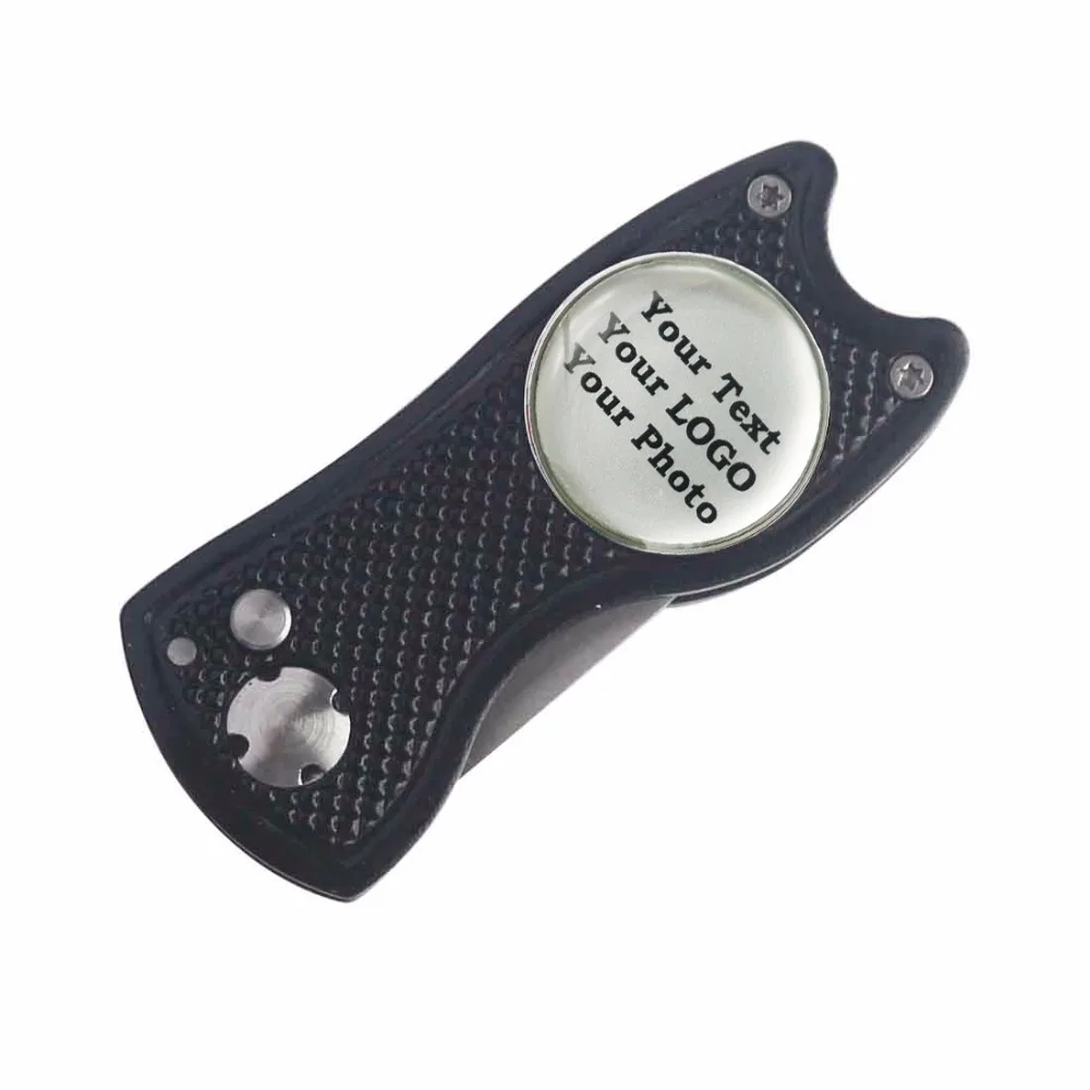 Switchable Golf Divot Repair Tool Custom Golf Ball Marker Sets Golf 