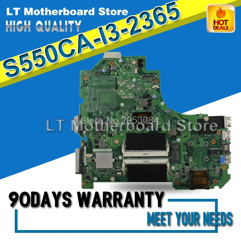 Laptop Motherboard For ASUS S550CA I3-2365 System Board Main Board Mainboard Card Logic Board Tested Well Motherboard S-4 Laptop Motherboard For ASUS S550CA I3-2365 System Board Main Board Mainboard Card Logic Board Tested Well Motherboard S-4