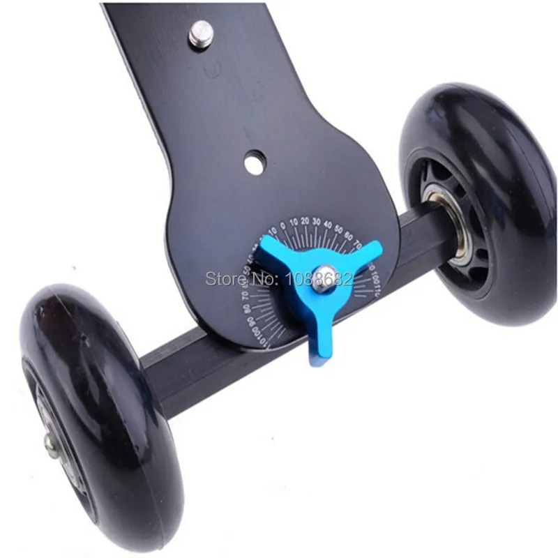 Mini Desktop Camera Rail Car Table Dolly Skater (5)