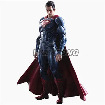 

NEW Hot 25cm Dawn of Justice Super Hero Superman Model PVC Action Figure Toy Collectible Superman Movable Joint Kids Toys