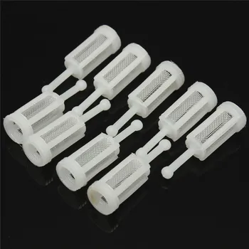 

10pcs Plastic Gravity Type Spray Gun Spray Filter Pot Diameter 11mm Total Length 36mm Can Adapt to the Majority of Solvent