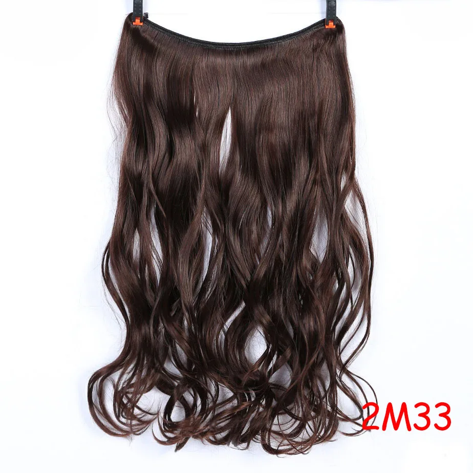 DIFEI, 24 дюйма, женские волосы для наращивания, рыбий цвет, черный, коричневый, блонд, натуральные волнистые, длинные, с высокой температурой, синтетические волосы - Цвет: 2I33