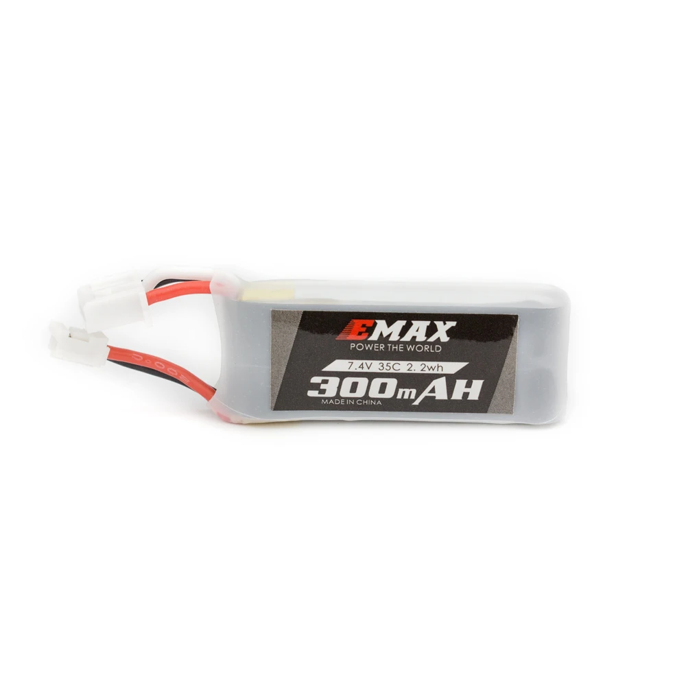 

Emax Tinyhawk 2S 7.4V 300MHA 35C 2.2wh Lithium polymer battery For Emax 2S Tinyhawk S Mini FPV Racing