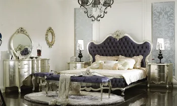

European classic style bedroom set, Romantic bedroom furniture 0402