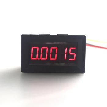 

Mini Car LED Display Digital Voltmeter DC 4-30V 0.36" 5 Digit Voltage Panel Meter Red 3 Wires High Accuracy Free Shipping