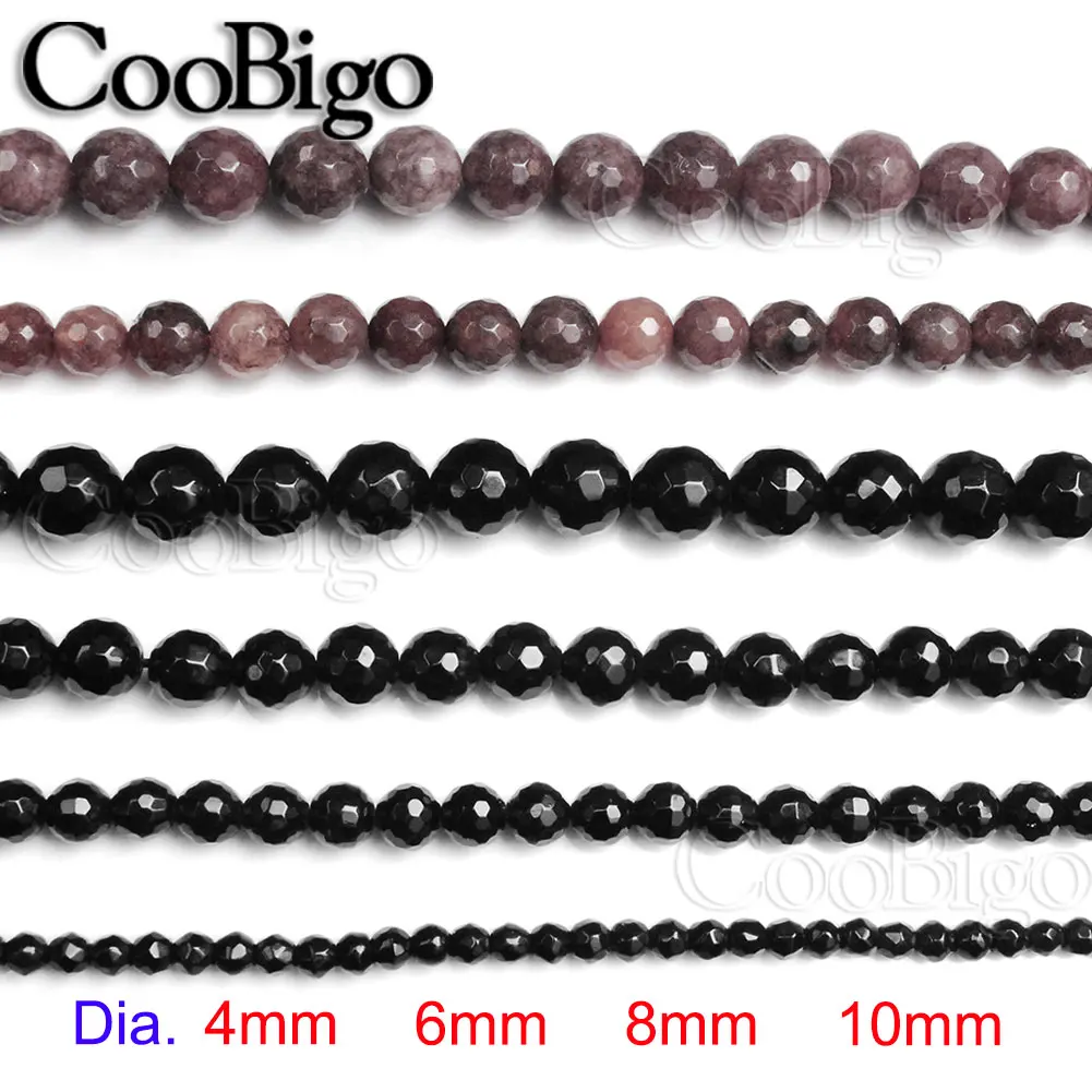 

Strings of Beads Rare Earth Healthy Necklace Bracelet Beads Cut Surface Black & Brown Fashion Jewelry Accessories Dia.4mm~10mm