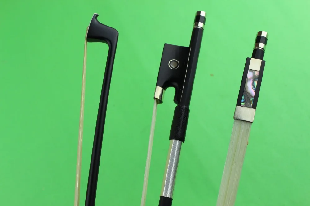 

1 pc New Professional Violin Bow ebony frog 4/4 size very nice, Violin Parts