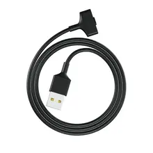 200 шт./лот, портативный usb-кабель для зарядки, док-станция, зарядное устройство для Fitbit Ionic Smart Watch