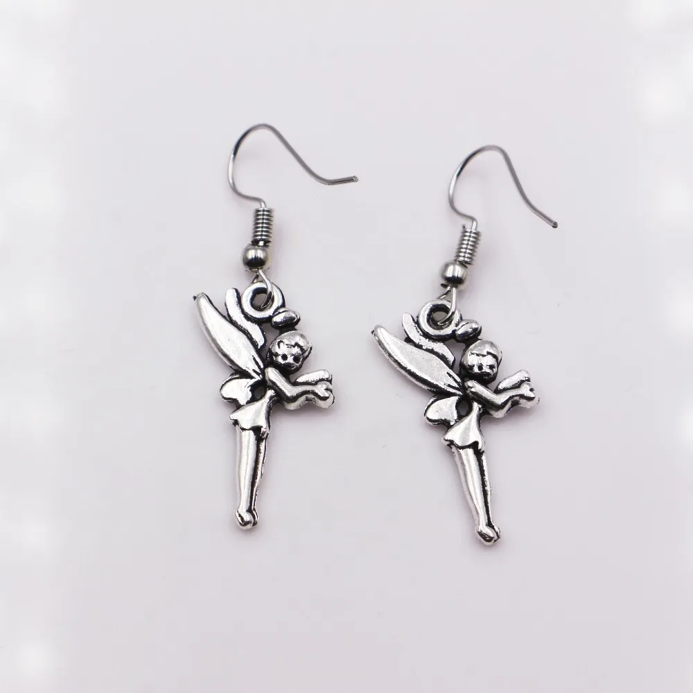 

1pair Handmade Simple Fashion Design Princess Earrings Drop Fairy Earrings drop shipping