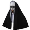 The Nun Horror Mask Cosplay Valak Scary Latex Masks With Headscarf Full Face Helmet Halloween Party Props 2022 Drop Shipping ► Photo 3/6