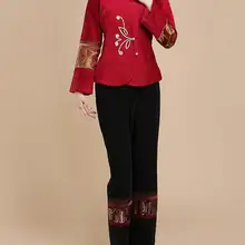 Hot Горячая новинка года, весенние женские новые длинные костюмы для матери среднего возраста, модные костюмы, тканевое пальто