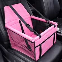 Travel Pet Carrier Bag Dog Car Seat Cover Folding Hammock Cats Carrying Waterproof Safety Basket Organizer Accessories Supplies