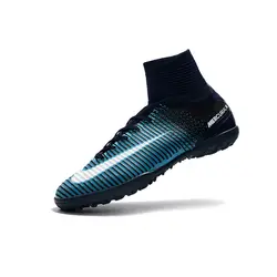 Nike Mercurialx Tf11 Футбол обувь Для мужчин Новый Fg высокие ботильоны Indoor шипованные кросовки для футбола Superfly Futbol Уличная обувь 903614-601