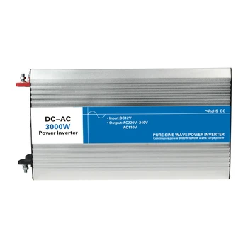 

3000w pure sine wave inverter DC 12V/24V/48V to AC 110V/220V tronic power inverter circuits off-grid tie cheap 12 24 48 V