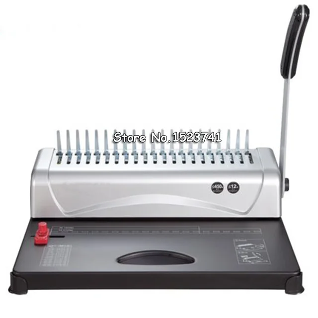 A4 Paper Binding Machine Puncher Binder 21 Holes Binding Machine 12