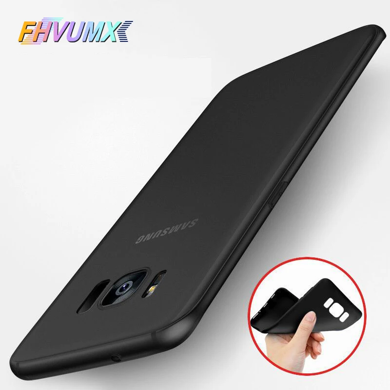 

Luxury Matte Soft Silicone Case For Samsung Galaxy A3 A5 A7 J3 J5 J7 2016 2017 S6 S7 Edge S8 S9 S10 Plus S10e Slim Phone Case